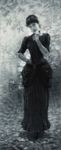 Giuseppe De Nittis - Ritratto di signora -   